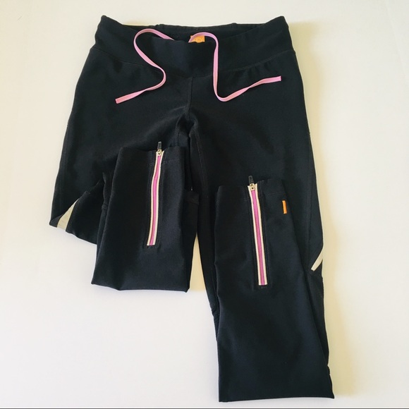 Lucy Full length zip bottom athletic leggings - Picture 2 of 6